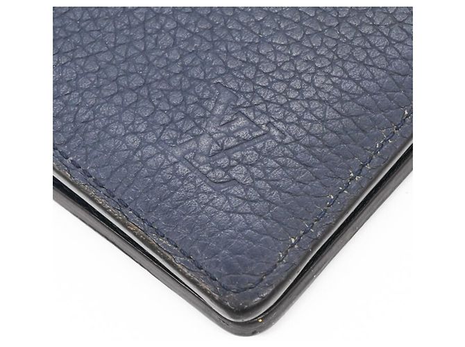 Portafoglio Lungo Brazza Louis Vuitton Blu navy - vista 4