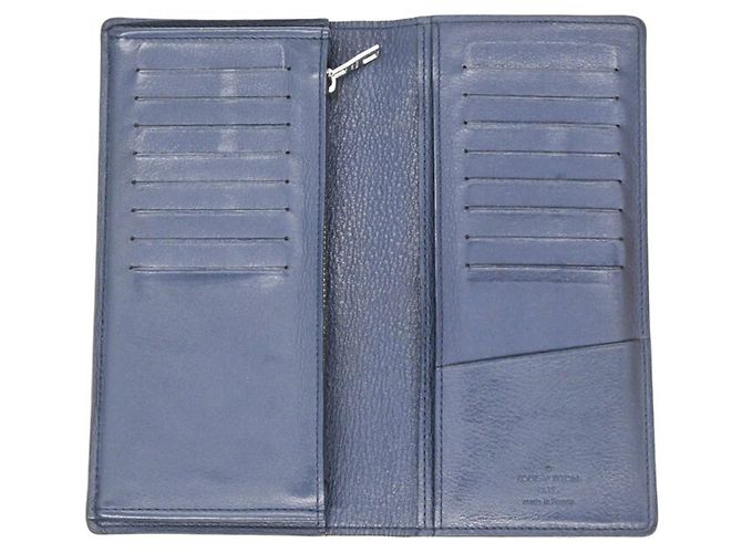 Portafoglio Lungo Brazza Louis Vuitton Blu navy - vista 6