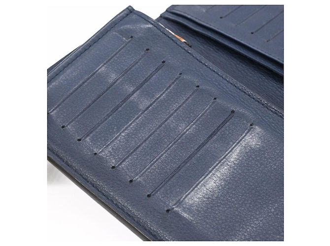 Portafoglio Lungo Brazza Louis Vuitton Blu navy - vista 8