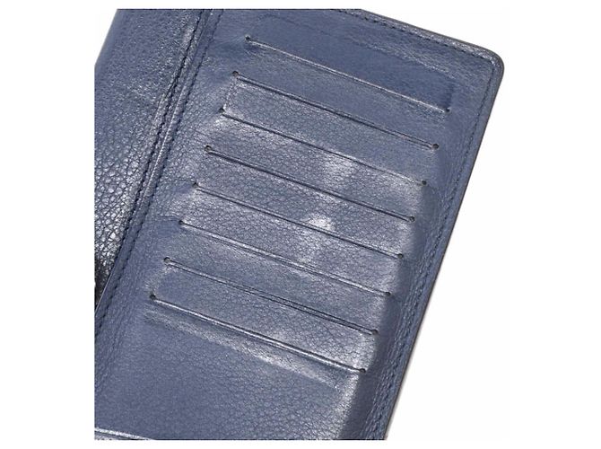 Portafoglio Lungo Brazza Louis Vuitton Blu navy - vista 9