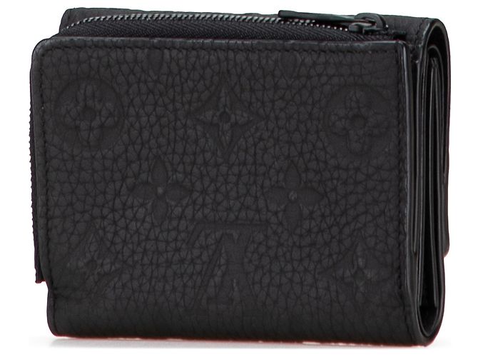 Slender Schlanker Pilot-Wallet aus schwarzem Monogram Taurillon von Louis Vuitton - Ansicht 2