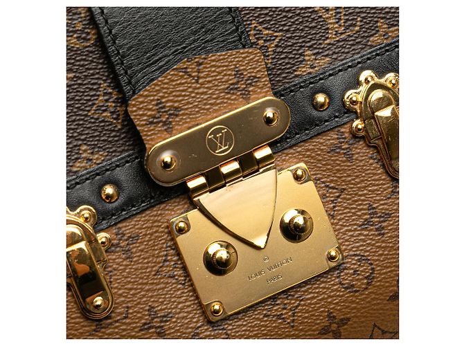 Clutch Trunk Monogramma Inverso Marrone Louis Vuitton - vista 7