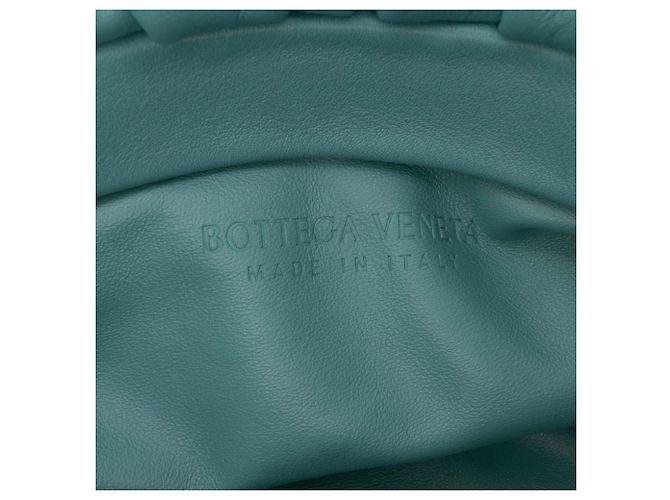 Pochette a Catena in Pelle di Agnello Blu Bottega Veneta Blu chiaro - vista 5