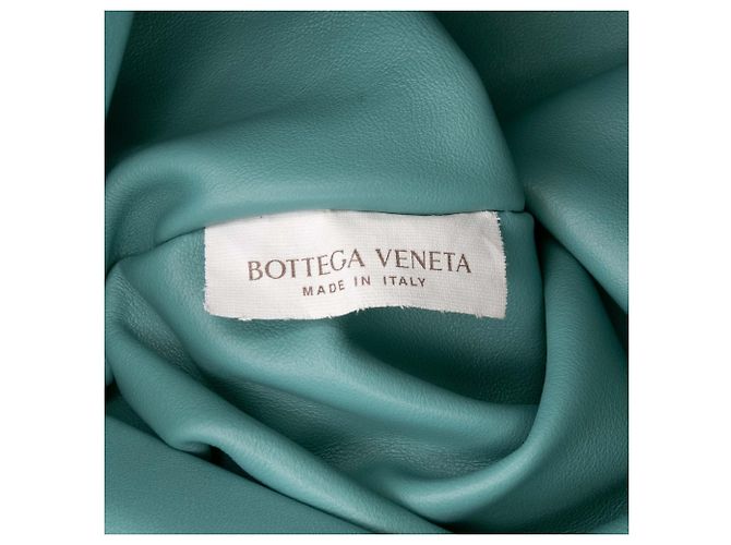 Pochette a Catena in Pelle di Agnello Blu Bottega Veneta Blu chiaro - vista 7