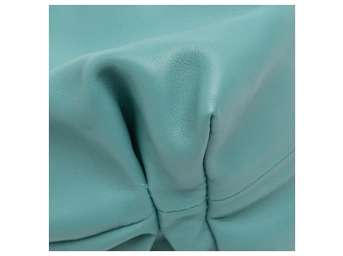 Pochette a Catena in Pelle di Agnello Blu Bottega Veneta Blu chiaro - vista 8