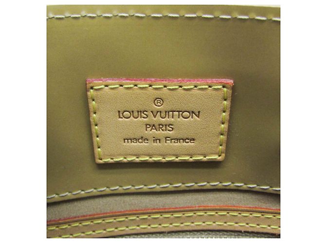 Borsa Louis Vuitton Monogram Vernis Reade PM Nocciola - vista 11