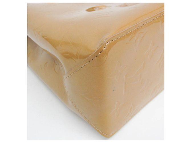 Borsa Louis Vuitton Monogram Vernis Reade PM Nocciola - vista 5