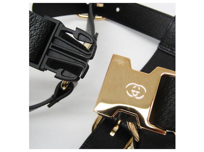 Gucci Interlocking G Pet Harness - Large Black - view 4