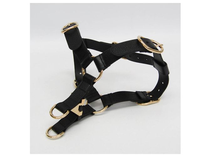 Gucci Interlocking G Pet Harness - Large Black - view 6