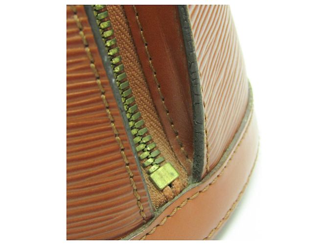 Zaino da donna Louis Vuitton Epi Gobelin M52293 Marrone - vista 10