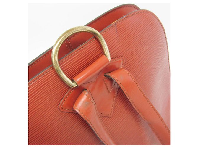 Zaino da donna Louis Vuitton Epi Gobelin M52293 Marrone - vista 11