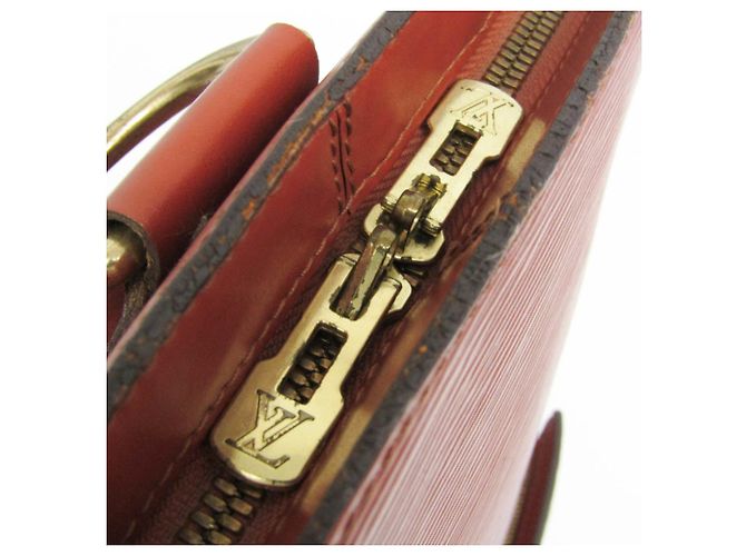Zaino da donna Louis Vuitton Epi Gobelin M52293 Marrone - vista 14