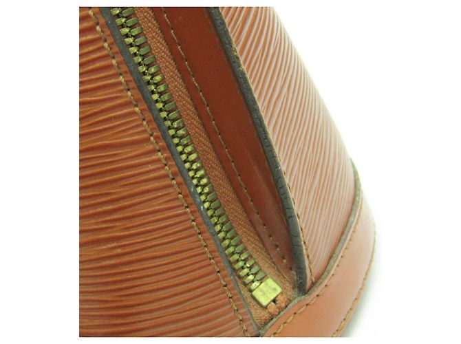 Zaino da donna Louis Vuitton Epi Gobelin M52293 Marrone - vista 16