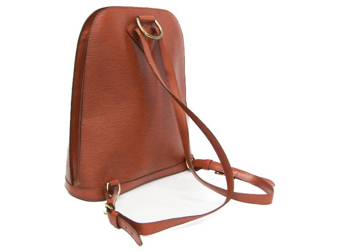 Zaino da donna Louis Vuitton Epi Gobelin M52293 Marrone - vista 2