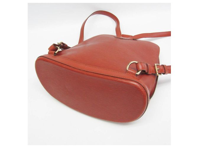 Zaino da donna Louis Vuitton Epi Gobelin M52293 Marrone - vista 4