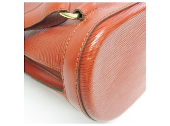 Zaino da donna Louis Vuitton Epi Gobelin M52293 Marrone - vista 5