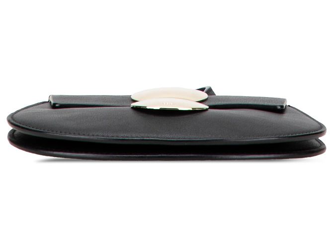 Chloé Mini Borsa Faye in Pelle Nera Nero - vista 3