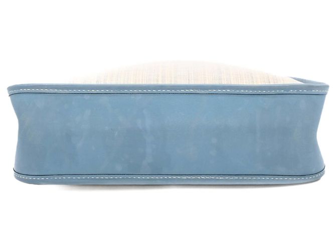 Hermès Borsa a spalla Hermes Vespa PM in tela blu jeans - vista 5