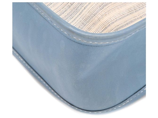Hermès Borsa a spalla Hermes Vespa PM in tela blu jeans - vista 6