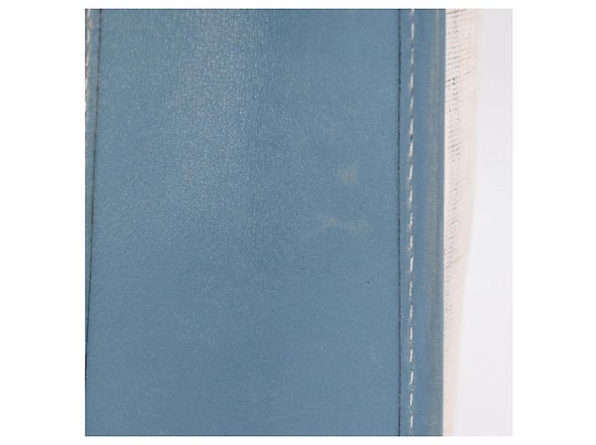 Hermès Borsa a spalla Hermes Vespa PM in tela blu jeans - vista 8