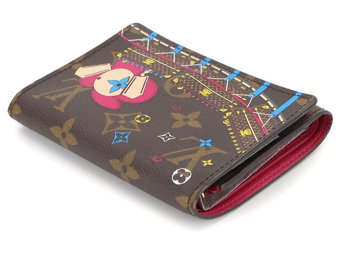 Louis Vuitton Monogram Victorine Vivienne Dreifach-Brieftasche Mehrfarben Monogramm - Ansicht 5