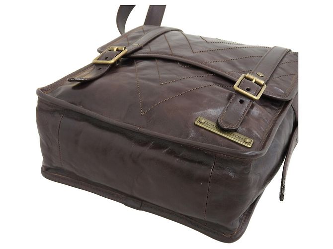 Borsa a Spalla Trotter in Pelle Soana Louis Vuitton Marrone - vista 4