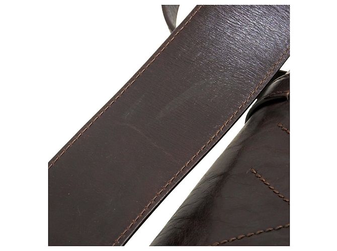 Borsa a Spalla Trotter in Pelle Soana Louis Vuitton Marrone - vista 5