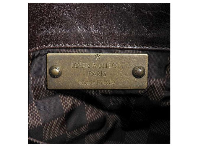 Borsa a Spalla Trotter in Pelle Soana Louis Vuitton Marrone - vista 6