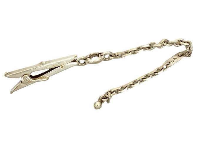 Hermès Portachiavi a clip per borsa in argento sterling 925 Hermes - vista 3
