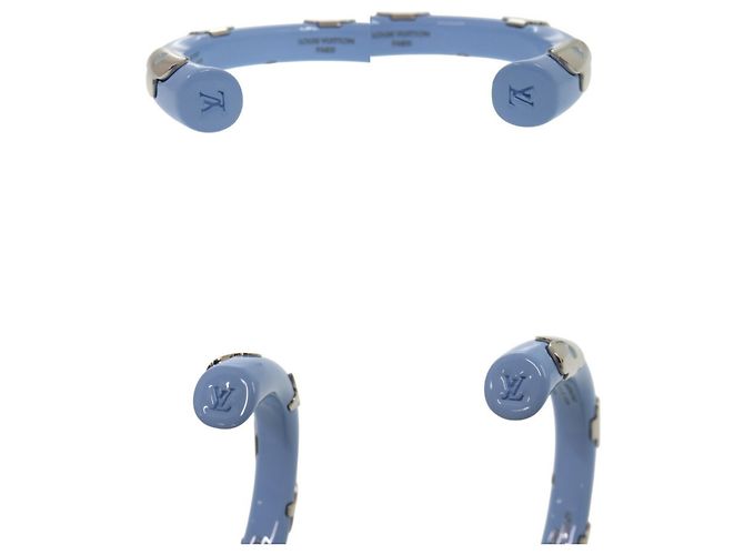Bracciale Jonk Daily Monogram Flower di Louis Vuitton Blu chiaro - vista 10
