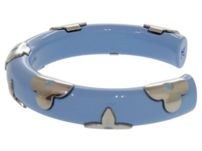 Bracciale Jonk Daily Monogram Flower di Louis Vuitton Blu chiaro - vista 7