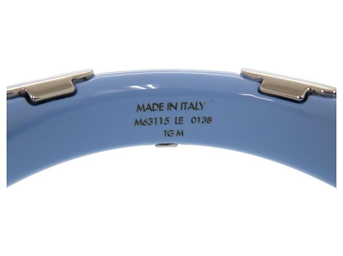 Bracciale Jonk Daily Monogram Flower di Louis Vuitton Blu chiaro - vista 9