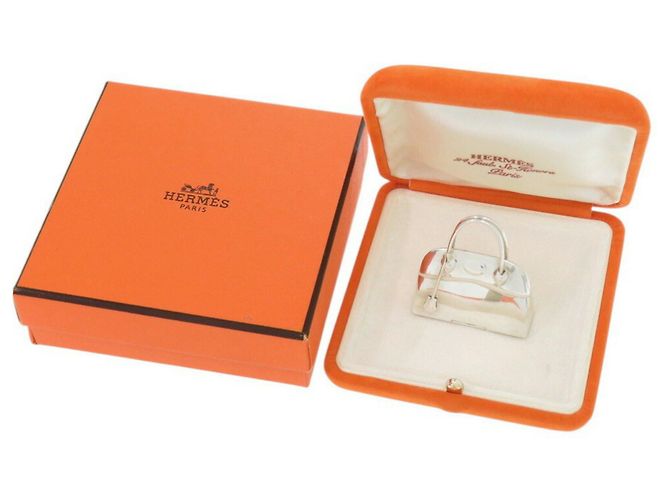 Custodia per pillole Hermès Bolide Argento - vista 3