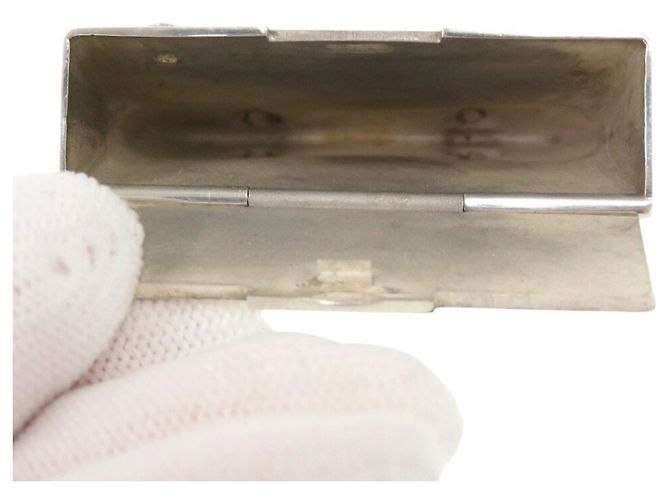Custodia per pillole Hermès Bolide Argento - vista 7