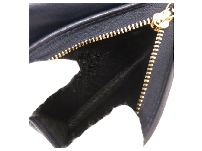 Billetera bi-fold Horsebit Gucci Beige Azul marino - vista 7