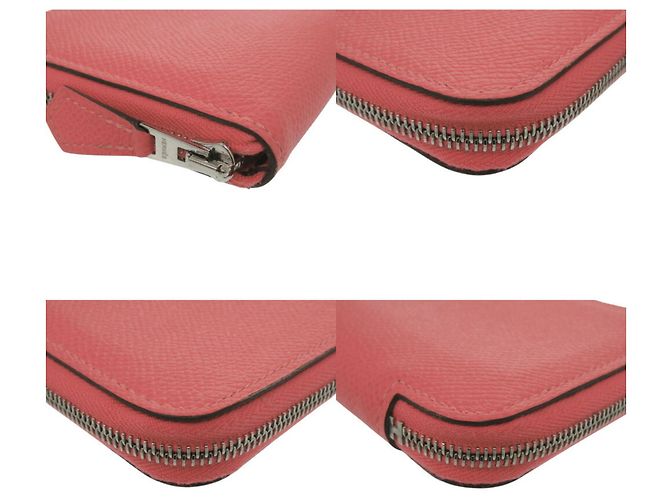 Hermès Azap Coin Purse in Rose Azalee Pink - view 4