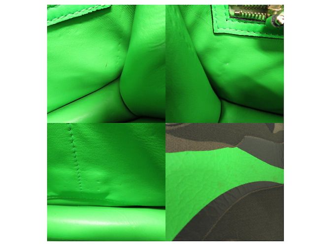 Borsa a Spalla Camouflage Glam Rock Valentino Garavani Verde - vista 9