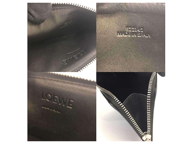 Monedero Loewe Fragment Castaño Negro - vista 4