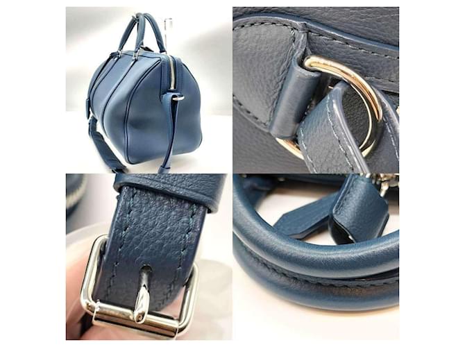 Louis Vuitton Sofia Coppola SC Mini Boston Tasche Blau Marineblau - Ansicht 3