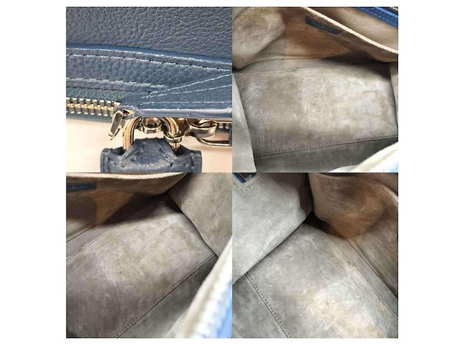 Louis Vuitton Sofia Coppola SC Mini Boston Tasche Blau Marineblau - Ansicht 4