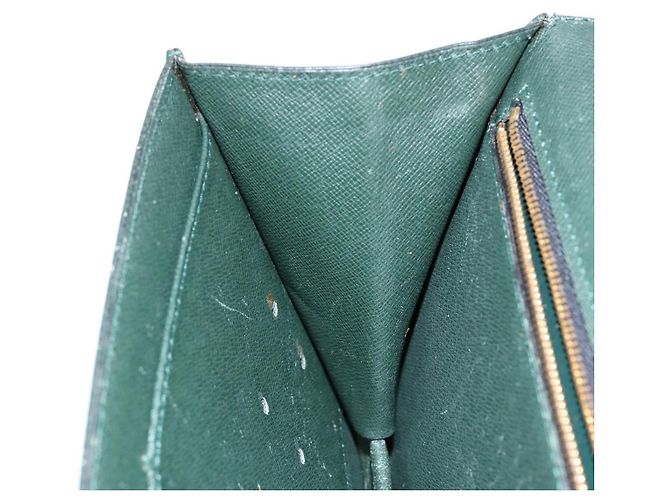 LOUIS VUITTON Pochette Kourad in Taiga Borsa Clutch Épicea M30194 LV Auth hk2896 - vista 19