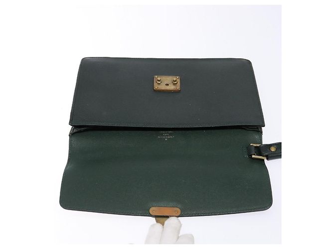 LOUIS VUITTON Pochette Kourad in Taiga Borsa Clutch Épicea M30194 LV Auth hk2896 - vista 9