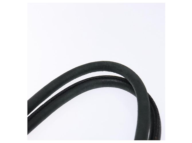 PRADA Borsa a Mano Nylon Argento Nero Auth 139576 - vista 14