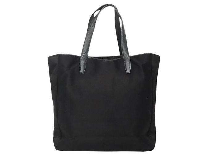 Borsa Tote LOEWE Satin Nero Oro Auth hk2946 D'oro - vista 2
