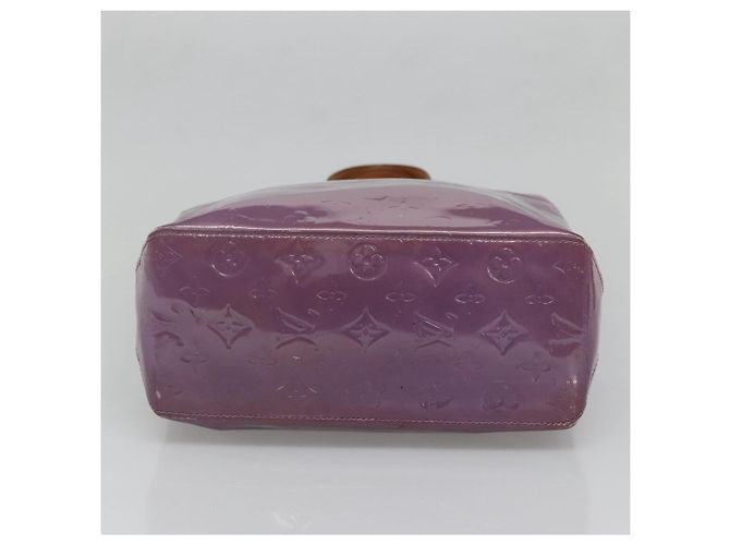 LOUIS VUITTON Monogram Vernis Reade MM Borsa a Mano Viole M91087 LV Auth hk2889 Porpora - vista 5