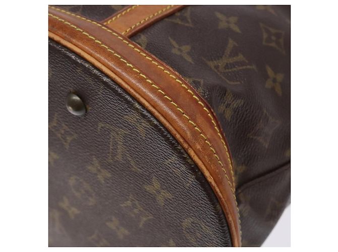 LOUIS VUITTON Borsa a Spalla Monogram Bucket GM M42236 LV Auth 136355 Monogramma - vista 16