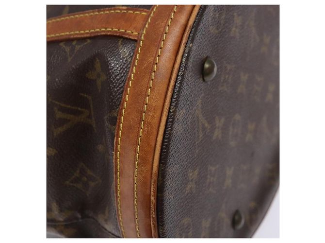 LOUIS VUITTON Borsa a Spalla Monogram Bucket GM M42236 LV Auth 136355 Monogramma - vista 17