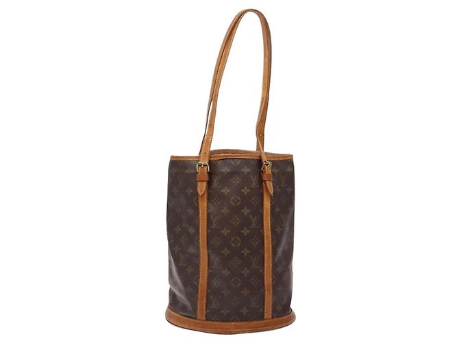 LOUIS VUITTON Borsa a Spalla Monogram Bucket GM M42236 LV Auth 136355 Monogramma - vista 2