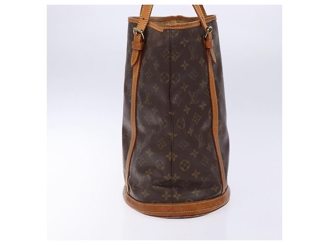 LOUIS VUITTON Borsa a Spalla Monogram Bucket GM M42236 LV Auth 136355 Monogramma - vista 3