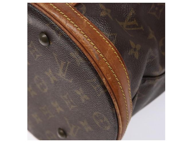 LOUIS VUITTON Borsa a Spalla Monogram Bucket GM M42236 LV Auth 136355 Monogramma - vista 8